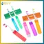 BVY 1 / 6 Chiếc Bàn Chải Đánh Răng Di Động Mini Du Lịch Có Thể Gập Lại Tiết Kiệm Không Gian Có Vỏ Bàn Chải Nhỏ Người Lớn Trong Suốt Màu Kẹo.