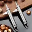DONOVANQQ 2 trong 1 Nut Cracker, Dụng cụ mở đai ốc chống gỉ thủ công, Thiết kế thông minh đa năng Dụng cụ mở nhanh bằng thép không gỉ Pecan Tong Sheller cho gia đình