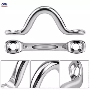 XOITOP 4 Tay Cầm 4 / 5 / 6MM 316 Dây Thép Không Gỉ Dây Đeo Mắt Thuyền Marine Buộc Xuống Fender Móc Tán Động Cơ Phụ Kiện VN