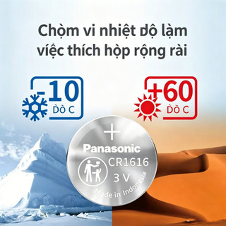 PANASONIC CR1616 CR 1616 3V Pin Lithium Cho Đồng Hồ Máy Tính Đồng Hồ Điều Khiển Từ Xa Đồ Chơi Nút Đồng Xu Cell