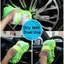 Găng tay rửa xe WANYEDI, Miếng bọt biển rửa xe loại bỏ bụi sợi nhỏ, Khăn giặt thấm hút chi tiết bền