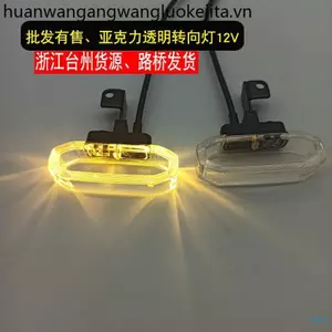 Xe Điện Biến Tín Hiệu Dao Nguồn Xanh Đa Năng LED Đèn Siêu Sáng Hạt 12V Biến Tín Hiệu Độc Đáo Sửa Đổi Phụ Kiện