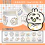 Jiyi Kawai Bé Miếng Dán Cuộn Miếng Dán Hoạt Hình Hàng Hóa Cô Gái Tự Làm Sổ Tay Niêm Phong Miếng Dán Điện Thoại Di Động Trang Trí Băng 6.7
