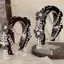 PNPIA- Pháp Retro Hoa Hạt sels Tóc Phong Cách Dân Tộc Thanh Lịch Phụ Kiện Tóc Cho Nữ