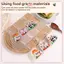 JRP 50 / 100 Chiếc Hoạt Hình Đáng Yêu Tam Giác Cơm Bóng Paing Túi Rong Biển Onigiri Sushi Bento Làm Khuôn Phụ Kiện Bento Túi Sushi JRP