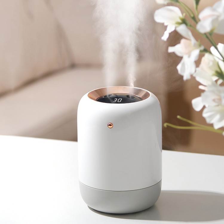 Máy Tạo Ẩm Không Khí TIROSS TS8432 | Phun Sương Kép 2 Đầu Phun | Tích Điện Không Dây | Hẹn Giờ