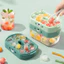 Hoạt Hình Hoạt Hình Khuôn Làm Đá Khối Thực Phẩm Kết Hợp Hộp Đá Hộp Bảo Quản Đá Hộp Hộ Gia Đình Đông Lạnh Đá Viên Dụng Cụ Tiện Dụng Khay Đá GRWX