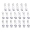 POP 10Lots Kệ Nhựa Trong Suốt Kẹp Chịu Lực Cho Tủ Và Tủ Sách