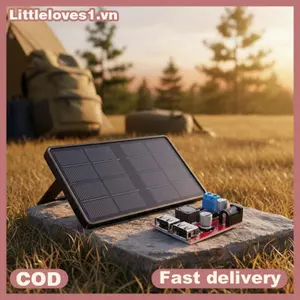 Littleloves1 Bộ điều khiển năng lượng mặt trời Bảng sạc 3A Mô-đun sạc tự động Điều chỉnh nguồn đáng tin cậy cho các dự án năng lượng mặt trời DIY ngoài trời VN