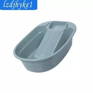 Chậu rửa Chậu giặt Bồn rửa Bồn rửa Bồn rửa Chất liệu PP Thiết kế di động Tích hợp Chà Thích hợp cho gia đình Quần áo trẻ em Giặt du lịch