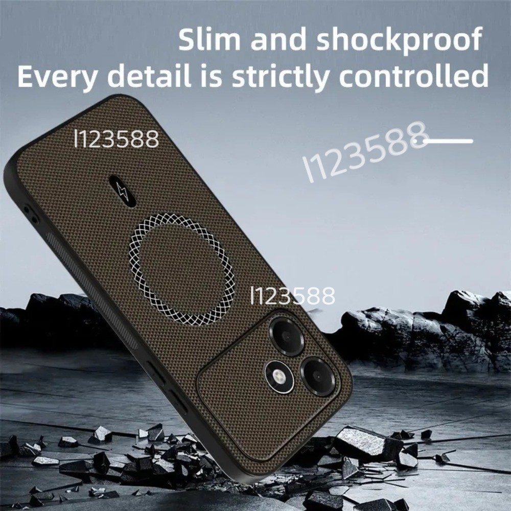 Ốp điện thoại Cho Oppo A6C 4G 2026 OppoA6C Ốp điện thoại Chống Sốc Da Sang Trọng Đơn Giản Thời Trang Ốp điện thoại