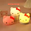 Đèn ngủ LED Hello Kitty mềm mại Đèn phát sáng nhẹ nhàng | Đèn ngủ trẻ em an toàn không độc hại PVC | Đèn ngủ trang trí nhà trẻ & giảm lo âu