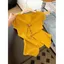Áo thun ngắn tay cổ chữ V màu vàng gừng Dopamine Hot Girl Wear Sweet Small Top