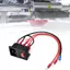 apill 3D Máy In Công Tắc Nguồn Phong Phú Hơn Loại Chữ U Cắm 15A 220V/110V Công Tắc/Ổ Cắm Bộ Chuyển Đổi Mô-đun có Cầu Chì và Lắp Đặt Dễ Dàng