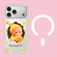Ốp Điện Thoại Từ Tính Bé Trai Dễ Thương Cho iPhone 17 16 Pro Max 15 14 Pro Cứng Mờ Mờ Bảo Vệ Vỏ