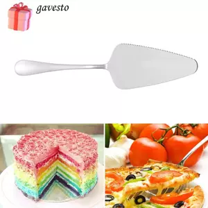 GAVESTO 2 Loại Xẻng Pizza Bánh Ngọt Cắt Cạnh Răng Hàm