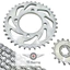 Bộ nhông sên đĩa NSD xích sên TLT thái lan sirius xăng cơ - si110 (Trắng 428S 15-36-104L)