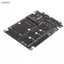 Luckyew NGFF Sang SATA 3 Vỏ HDD Bên Ngoài MSATA SSD Adapter M.2 SATA Giao Thức Adapter Board TQ