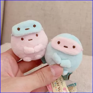 Sumikko gurashi Mặt nạ ngủ Tapioca Tedama Plushie Túi búp bê Cotton sang trọng dễ thương quyến rũ