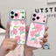 Ốp Da PU Lily Màu Hồng Dễ Thương Cho Vivo Y600 Y500 Y500i Y400 Y300 Y300i Y300T Y200 Y200i Y200T GT Y100 Y100i Pro Plus 5G 4G Ốp Điện Thoại Sang Trọng Vintage Hoa Lãng Mạn Vỏ Mềm