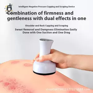 1 Chiếc Điện Gia Đình Guasha Cạo Massage Cupping Máy Mát Xa Toàn Thân Lon Hút Cốc Hút Nóng Đốt Mỡ Máy Mát Xa Chống cellulite Mới
