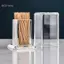 GCDHome Hộp Đựng Răng Thiên Acrylic Trong Suốt Vuông Di Động Sáng Tạo Tiện Lợi Khách Nhà Phòng Khách Hộp Bảo Quản HOT