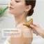 BeautifulHomeA Di Động Gỗ Đàn Hương Kinh Tuyến Massageb Thúc Đẩy Tóc Kinh Tuyến Cơ Thể Chống Tĩnh Điện 6 Hạt Cừu Đầu Sừng Máy Mát Xa Gua Sha Dụng Cụ VN