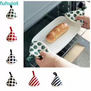 FUHUIOT Nồi Chống bỏng Mũ Tam Giác, Vỏ Vải Tay Cầm Nồi Dày Hơn, Bảo Vệ Tay Cotton Cách Nhiệt Nồi Nhà Bếp
