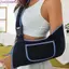 JUNYUE88US Tay Sling, Dây đeo có thể điều chỉnh thoáng khí, Ứng dụng rộng rãi Dễ dàng đeo Miếng đệm vai dày Cổ tay di động Bảo vệ cố định trật khớp