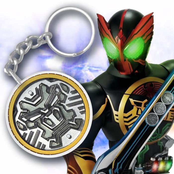 Gantungan Kunci Kamen Rider OOO Medal Coin Koin | Ganci Keychain Pin Akrilik Acrylic ID Core Kamen Rider Figur