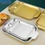 <cosyh>Korean Barbecue Dish Easy To Clean Elegant Dining Accessory Food Separation