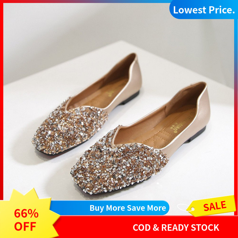 2026 Giày Đế Bằng Nữ Mới Có Đế Mềm Đa Năng Và Thanh Lịch Thích Hợp Cho Chân Rộng Plus Size Giày 41 Đến 43