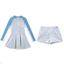 Đồ bơi dài tay cho bé gái Mùa hè Áo thời trang phong cách mới + Quần short Đồ bơi