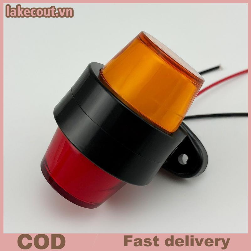 Lat Universal Outline LED Side Marker Light 12V 24V Đèn báo cho Tru Trailer Xe tải Sử dụng bên ngoài Đèn sáng chống nước linh cẩu