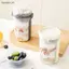 600ML Salad Yến Mạch Cốc Ăn Sáng Cốc Đôi Ngũ Cốc Hạt Sữa Chua Bộ Hộp Đựng Có Giá Đỡ Thay Đồ Phuộc Chuẩn Bị Bữa Ăn [VN]
