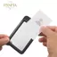 PNPIA- Hộp đựng thẻ tài liệu đơn giản sành điệu dành cho nam giới Chất lượng cao Hộp đựng thẻ trượt có thể thu vào Thẻ xe buýt Hộp đựng thẻ ID