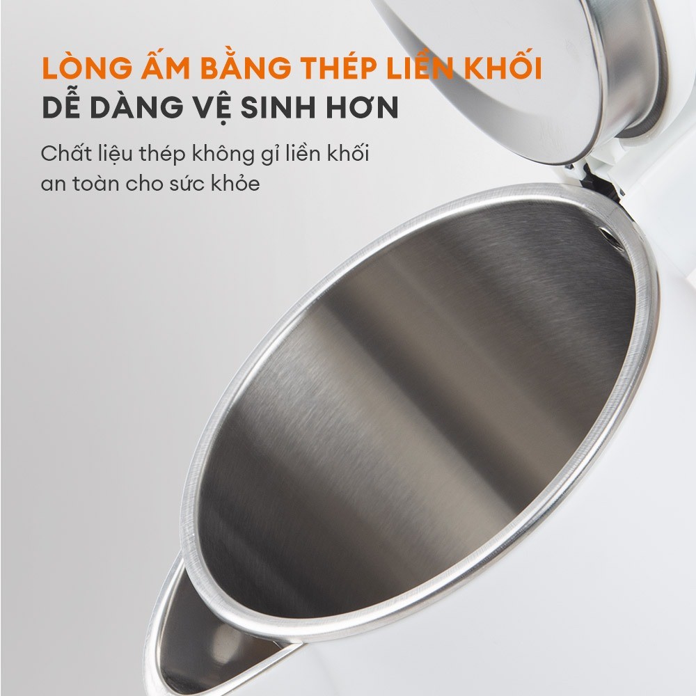 Ấm Đun Siêu Tốc Gaabor EK20M-WH02A 2L - Hàng Chính Hãng