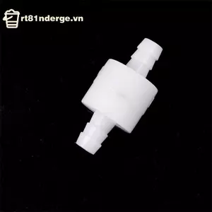 Ge 8mm 1 / 4 "Nhựa Trắng Một Chiều Nội Tuyến Van Che Cho Nhiên Liệu Diesel Khí Chất Lỏng Không Khí n