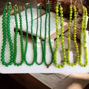PNPIA- Mùa Hè Xanh Handmade Đính Hạt Choker Nelace Nhẹ Thiết Kế Sang Trọng Xương Đòn Dây Chuyền Trang Sức 2025 Phụ Kiện Thời Trang