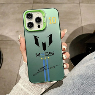 Ốp Lưng Mờ Thích Hợp Cho iPhone 13 Pro Max 17 ProMax Họa Tiết Hỗ Trợ Bóng Đá Xu Hướng 8plus 15 ProMax 12 Pro Max 11 Pro Max XR 14 Pro 16 Pro Vỏ Bảo Vệ Chống Rơi Cạnh Mềm