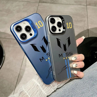 Ốp Lưng Mờ Thích Hợp Cho iPhone 13 Pro Max 17 ProMax Họa Tiết Hỗ Trợ Bóng Đá Xu Hướng 8plus 15 ProMax 12 Pro Max 11 Pro Max XR 14 Pro 16 Pro Vỏ Bảo Vệ Chống Rơi Cạnh Mềm