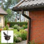 Dây chuyền máng xối mưa chim, trang trí mái hiên sân, dây chuyền bắt nước mưa Cốc / Tách chim, Xối nước mưa, Màu đồng cổ