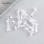 AqToCna 10 Chiếc Acrylic Trong Suốt Môi Stud Xuyên Vòng Sụn Tai Thanh Tragus AqToCna