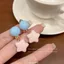 Kẹp Tai Ngôi Sao Dopamine Không Xuyên Bông Tai Dễ Thương Ngọt Ngào Đơn Giản Phù Hợp Với Bông Tai 2023 Thiết Kế Nữ Mùa Xuân