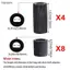 Bigapple 4 Bếp Gas Nhựa Núm Điều Khiển Đa Năng Thay Thế Cho Nồi Lò Nướng Hob Burner RDG