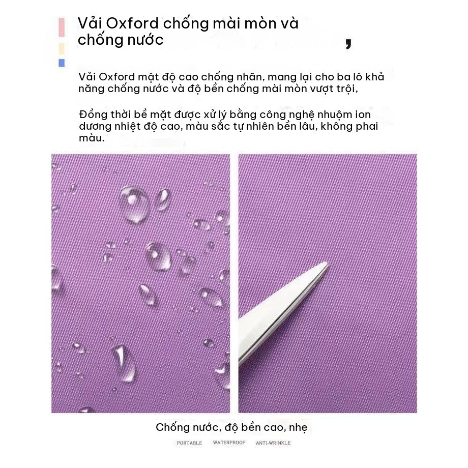Túi đeo vai, túi du lịch chống thấm nước dung tích lớn có bánh xe