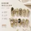 Sang Trọng Bướm Bóng Nhiều Màu Sắc Zircon Bướm Starlight Mùa Thu Làm Trắng Da Nguyên Chất Handmade Đeo Móng Tay Kim Cương Móng Tay Trung Thu Lễ Hội Quà Tặng