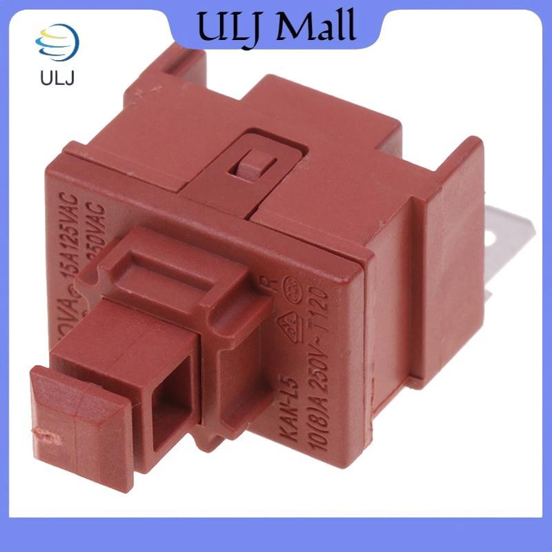 ULJ 1Pc KAN-L5 2Pin Công tắc chìa khóa tự đặt Máy nước nóng Công tắc máy hút bụi 7.5A 250VAC Nút nguồn Công tắc chìa khóa nút Lo