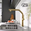 Vòi rửa chén nhà bếp GESSI từ Ý, tích hợp 3 chức năng lọc nước, vòi kéo ra, không chứa chì, có chức năng cấp nước nóng l
