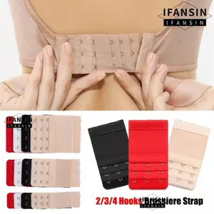IFASIN Áo Ngực Mở Rộng Móc Có Thể Điều Chỉnh 2 / 3 / 4 Móc 1 / 3 Chiếc Khóa Áo Ngực